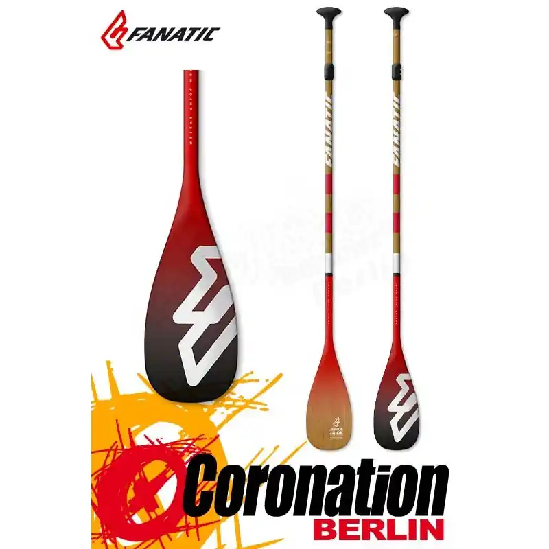 Günstig Fanatic Bamboo Carbon 50 Adjustable SUP Paddle 2017