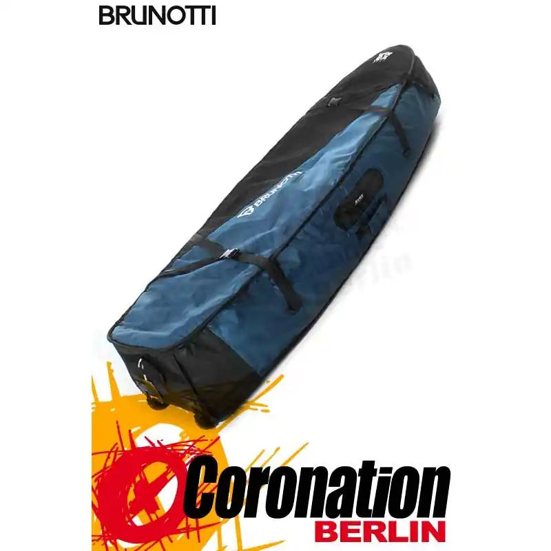 Brunotti X Fit Kitesurf Trolly Surf Boardbag Wheels 2016 Blue Must-Have