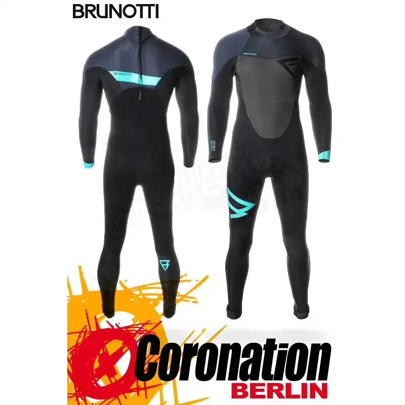 Meistverkauft Brunotti Defence 5/3 D/L Backzip Neoprenanzug Full Wetsuit Black-Mint