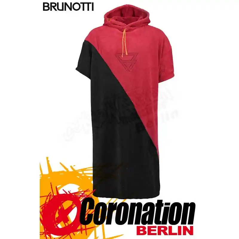 Brunotti Poncho Purple Black / Dark Red Neuheit