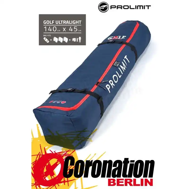 Prolimit Golf Ultralight 140cm Kitesurf Boardbag Blue/Red Billig