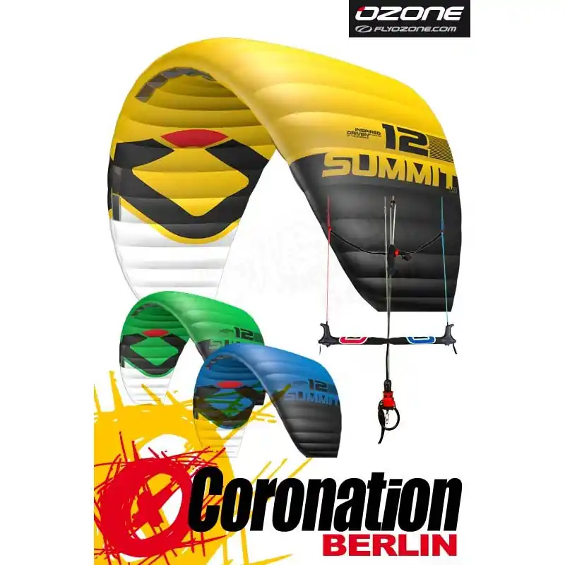Nur Für Kurze Zeit Ozone Summit V4 - 8m² Depower Snowkite Landkite complete