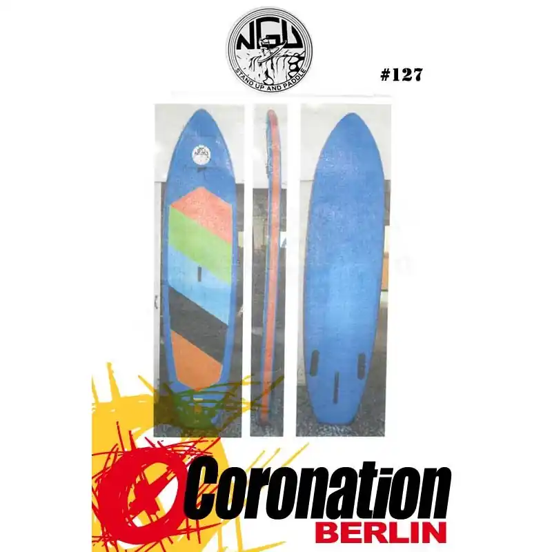 Saisonangebot NGU Inflatable SUP Board 10'6 Standup Paddle Board 127 (Blau)
