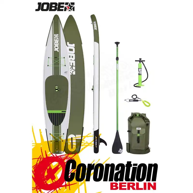 Jobe SUP Neva 12.6 Inflatable Standup Paddle Board Set Schnäppchen