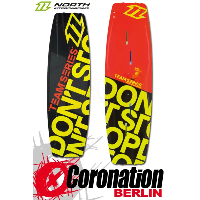 Neue Kollektion North Team Series 2015 Kiteboard 135cm Wakestyle Freestyle