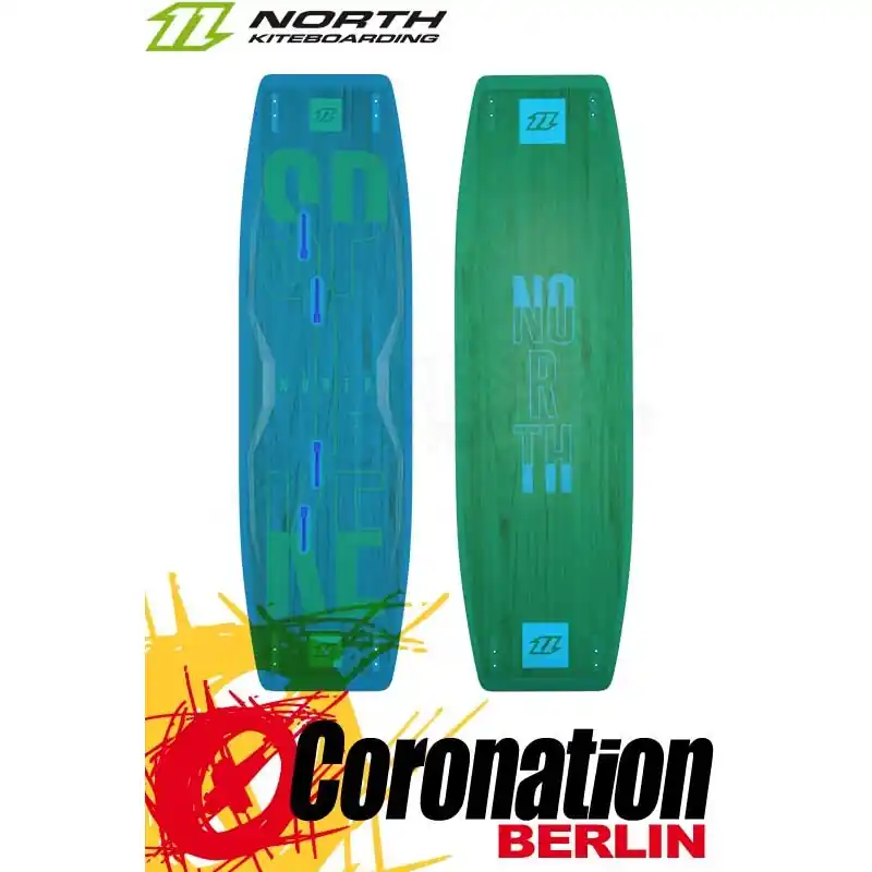 Nur Heute North Spike 2018 Kiteboard Freeride Leichtwind