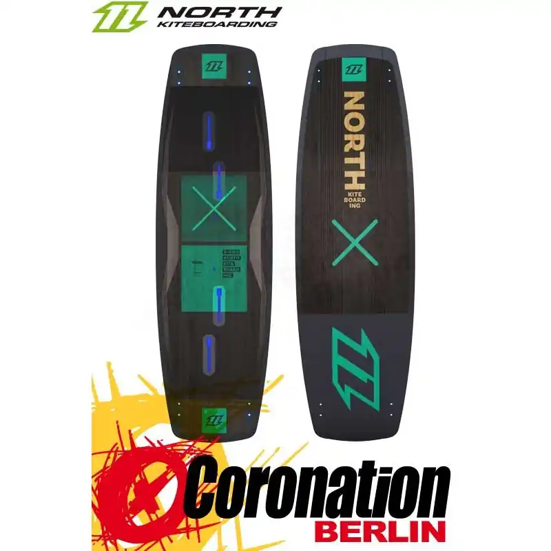 Sonderangebot North X-Ride 2018 TEST Kiteboard mit NTT Bindung