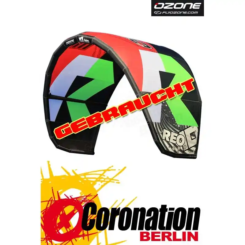Ozone Reo 2014 Kite gebraucht 8m² (rot) Kracherpreis