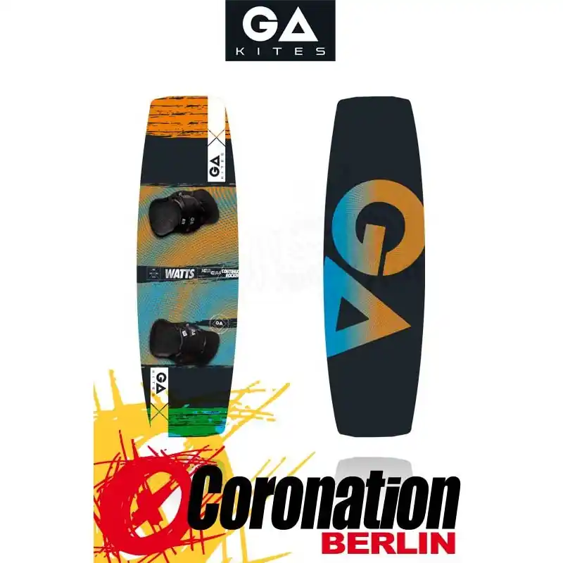 Schneller Versand GA-Kites WATTS 2017 Kiteboard 139cm Freeride Freestyle