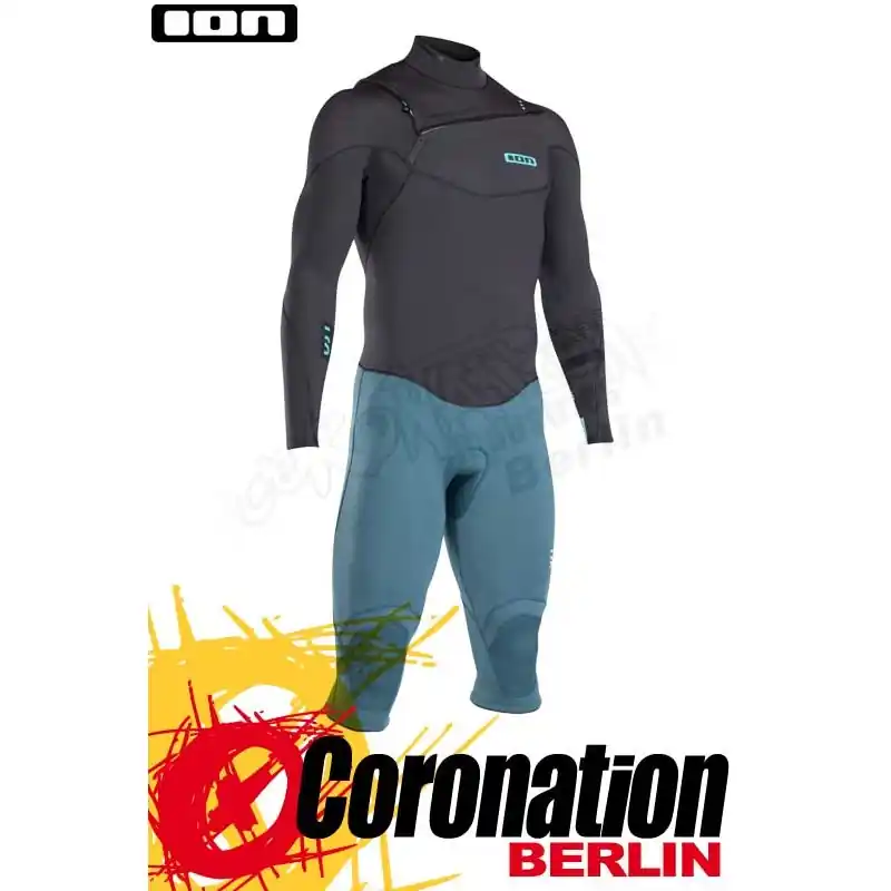 ION Strike Amp Overknee LS 4/3 DL 2018 Neoprenanzug Frontzip pigeon Preisknaller