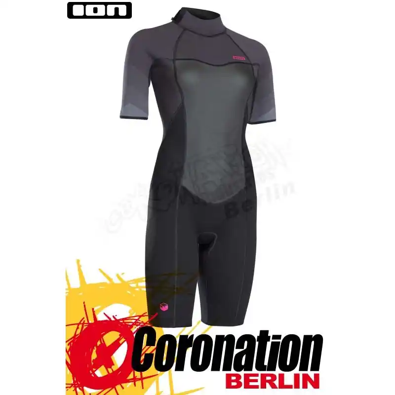 Super-Preis ION Jewel Element Shorty SS 2,5 DL 2018 Frauen BZ Neoprenanzug Black