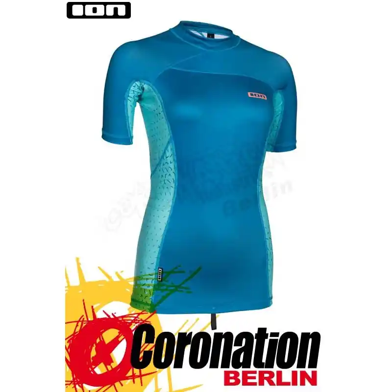ION Rashguard Women SS Frauen Petrol Meistverkauft