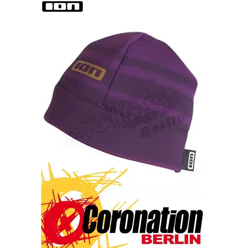 ION Neo Stripe Beanie 2,5 Purple Neopren Mütze Direktkauf