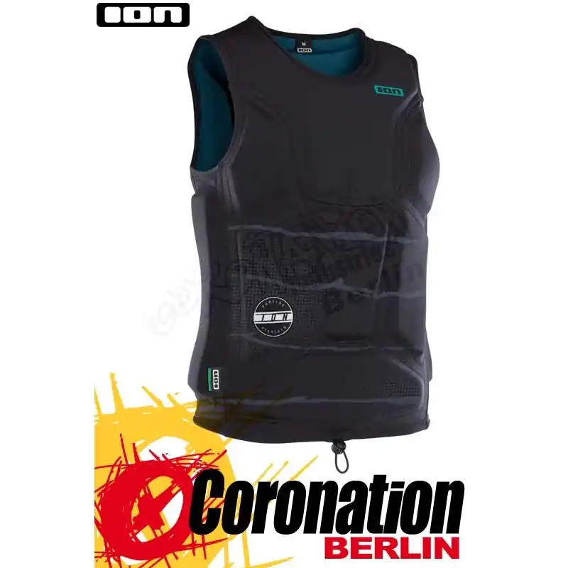 ION Collision Vest Amp 2018 Prallschutz Weste NZ Black Bestpreis