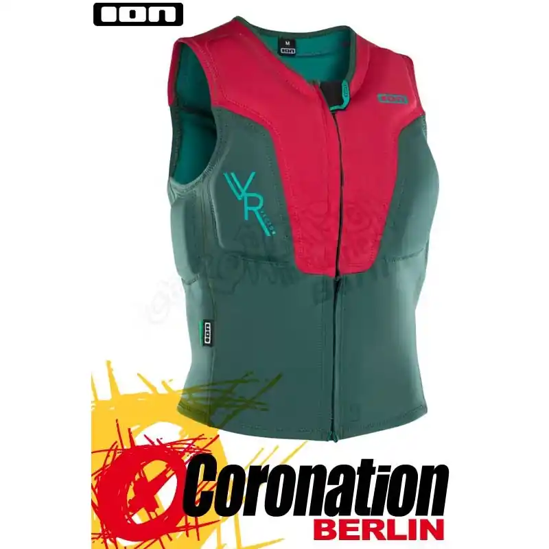 Beliebt ION Vector Vest 2018 Prallschutz Weste FZ Cherry/Seaweed