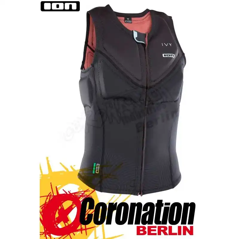 Bestseller ION Ivy Vest Women 2018 Frauen Prallschutz Weste FZ Black