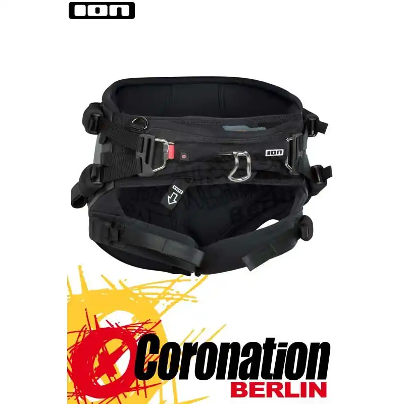 Angebot ION Radar 2018 Kite Seat Harness Sitz Trapez Black