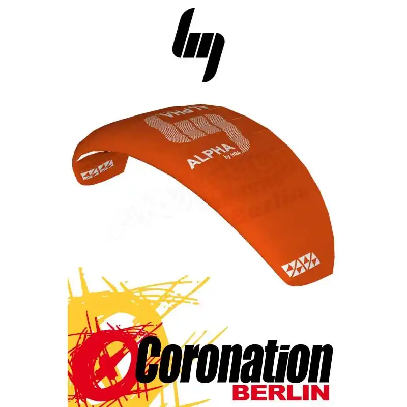 HQ4 ALPHA 2.5 Trainer Kite 4-Leinen Handle Softkite Lenkmatte R2F Zertifiziert
