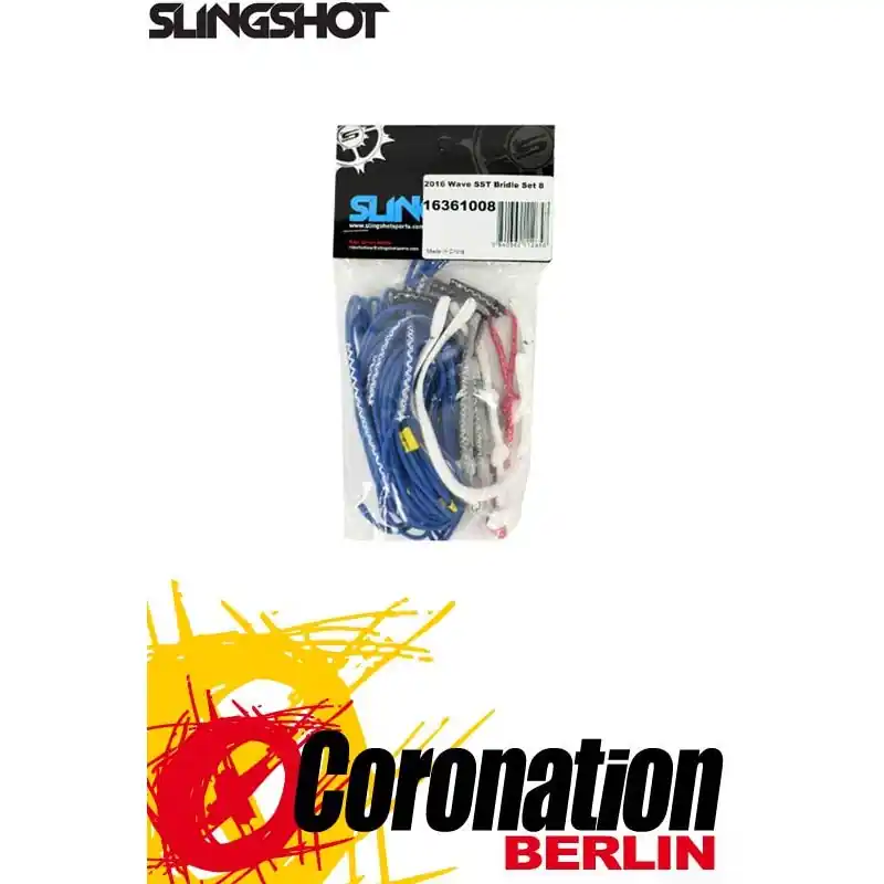 Slingshot 2016 Ersatzteil Wave SST Bridle Set Nur Für Kurze Zeit