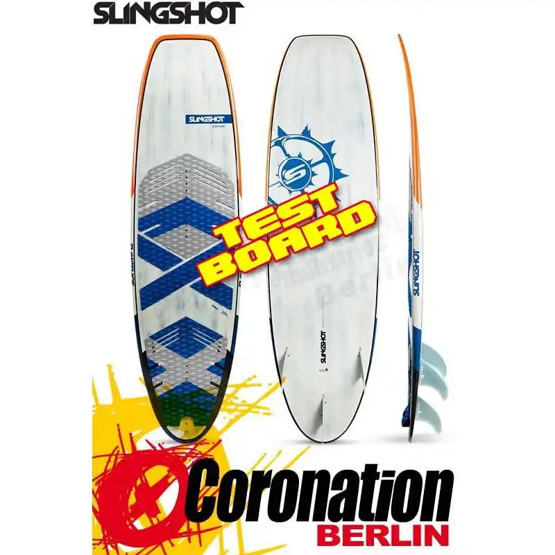 Preiswert Slingshot Screamer 2017 TEST Waveboard 5'6 gebraucht Kiteboard