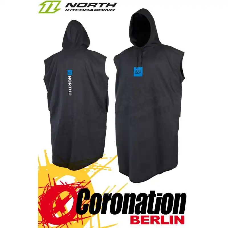North Poncho Black Sichere Zahlung