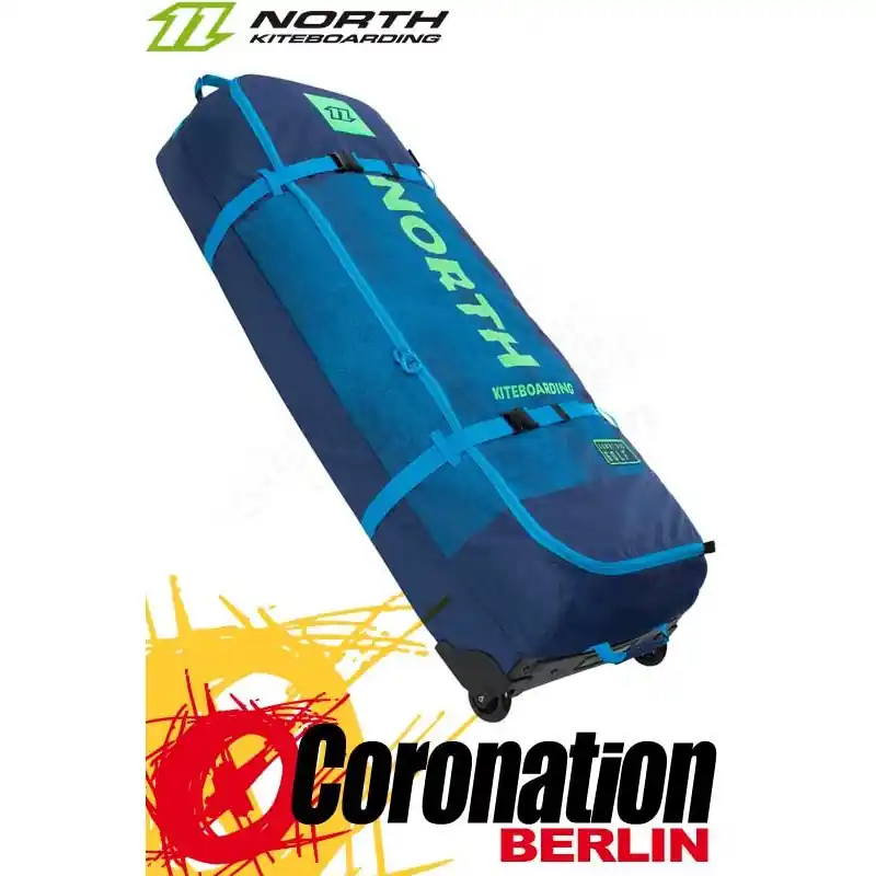 North Combibag 2018 Kiteboard Reisebag mit Rollen Blue Knallerangebot