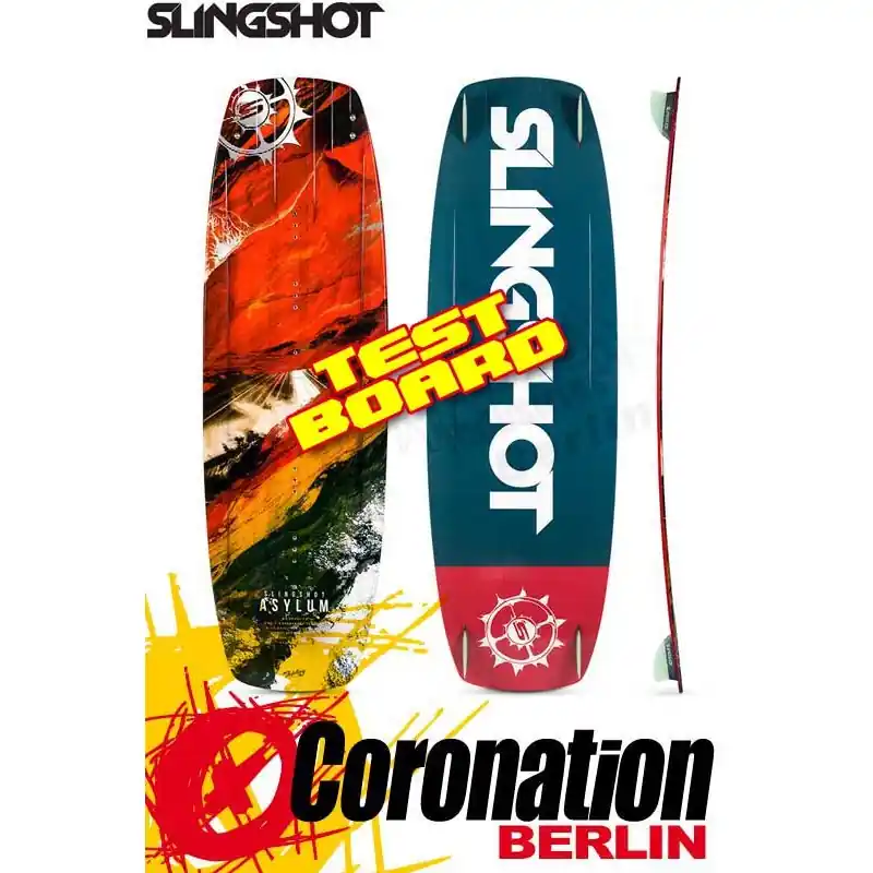 Slingshot Asylum 2017 TEST Kiteboard 138cm Meistverkauft