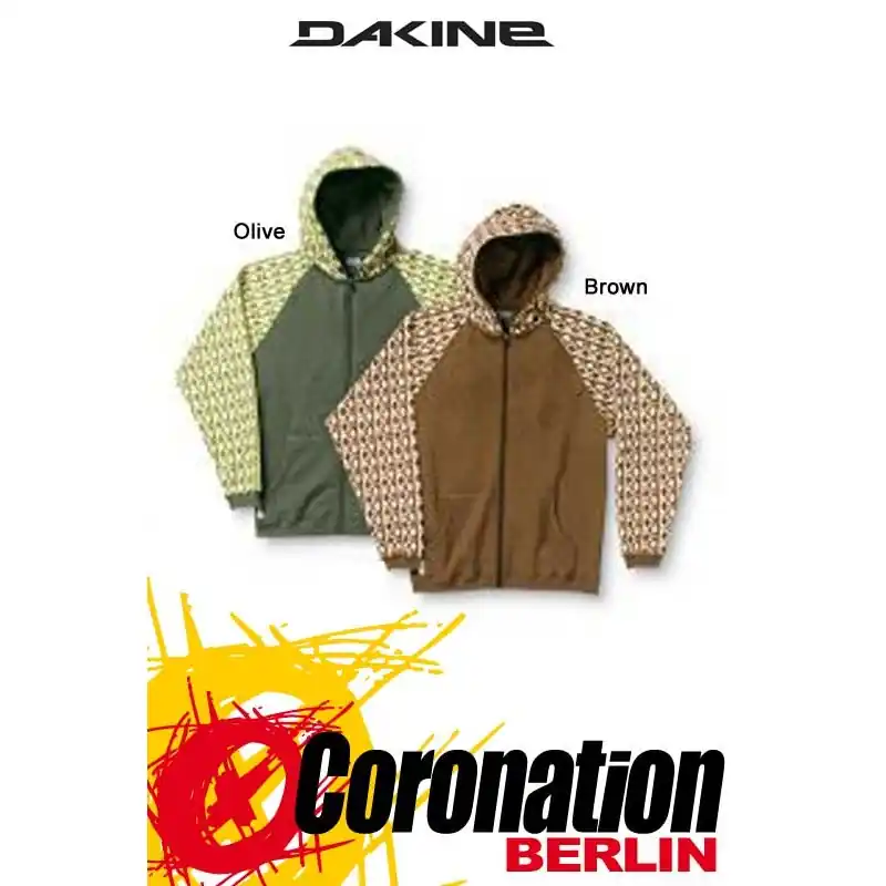 Dakine Repeat Zip Hoodie Olive Kapuzen Jacke Direkt Vom Hersteller