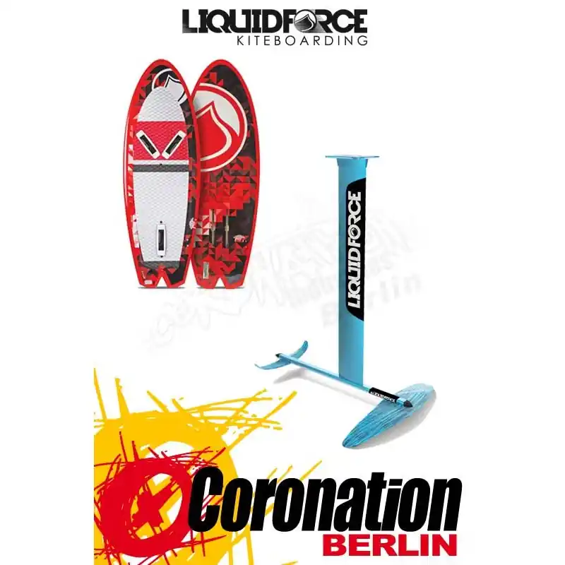 Finale Aktion Liquid Force Rocket Foil 5.0 Kite-Foilboard Set