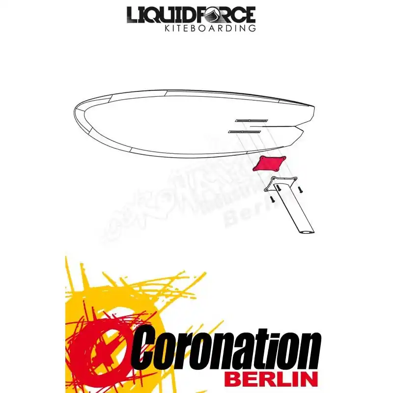 Liquid Force Kitefoil Mast transition plate Preisreduziert
