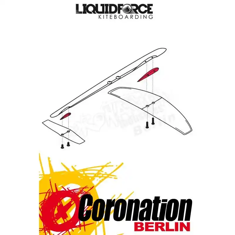 Liquid Force Thruster Foil wing HD shim kit Sale