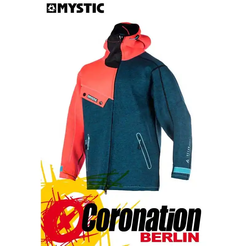 Neu Im Sortiment Mystic Ocean Jacket Women Neopren Jacke Coral