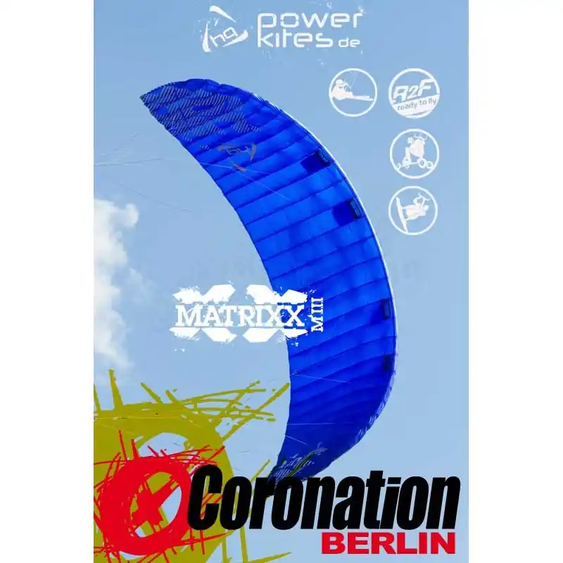 HQ Matrixx III Depower Softkite 12m² Abverkauf