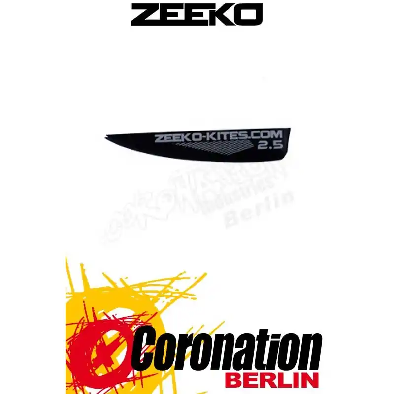 Zeeko Vertikal Fin Foilboard Finne 2,5cm Zertifiziert