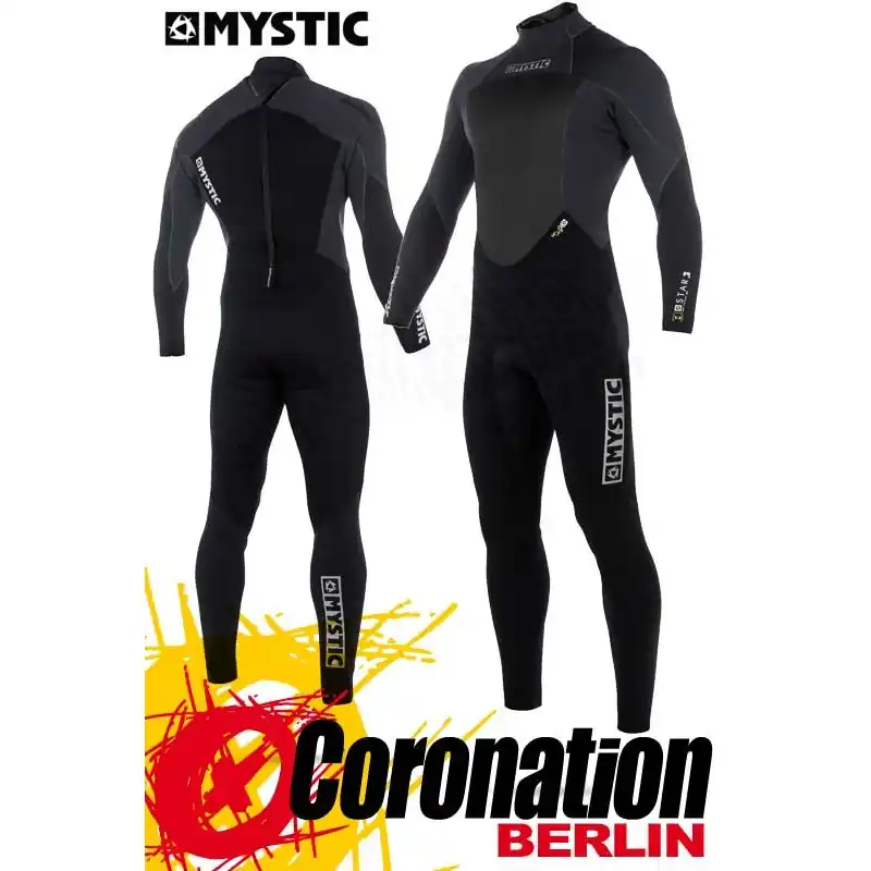 Finale Aktion Mystic Star 2018 Fullsuit 5/4 Backzip Neoprenanzug Black