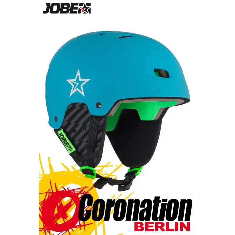 Markenware Jobe Base Wakeboard Helm - Water Helmet Teal Blue 2018