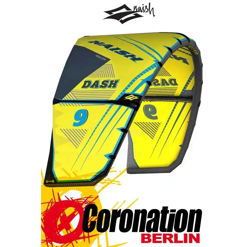 Sonderaktion Naish DASH 2017/18 Kite 12m² Freestyle Freeride