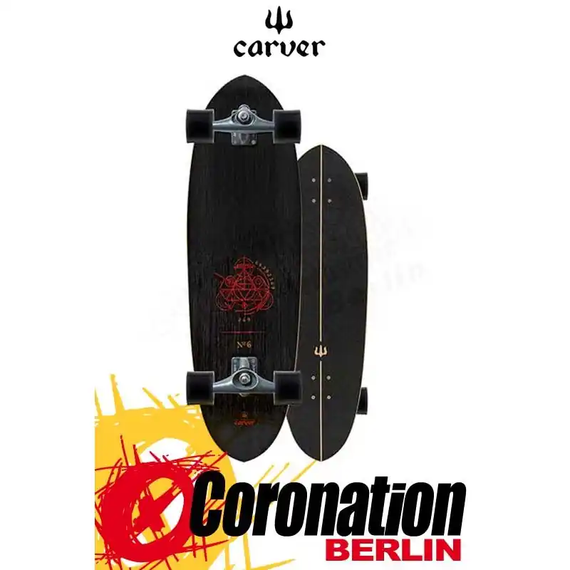 Carver Haedron No.6 CX4 Street Surf Skateboard Complete Kracherpreis