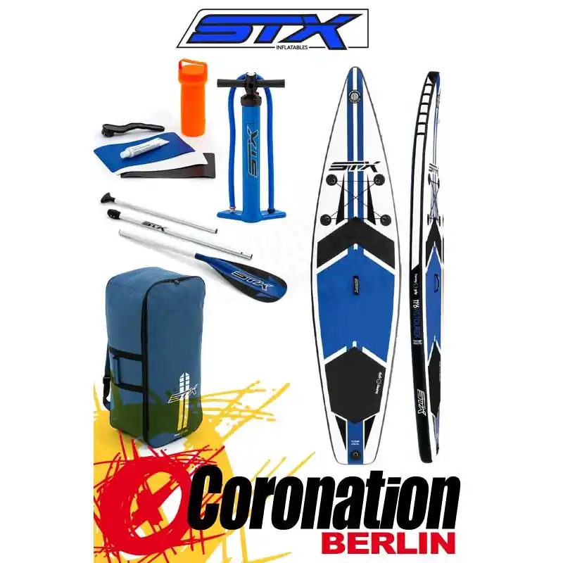 Geprüft STX Inflatable SUP 11'6'' Tourer SET Stand Up Paddle Board 2018 Blue
