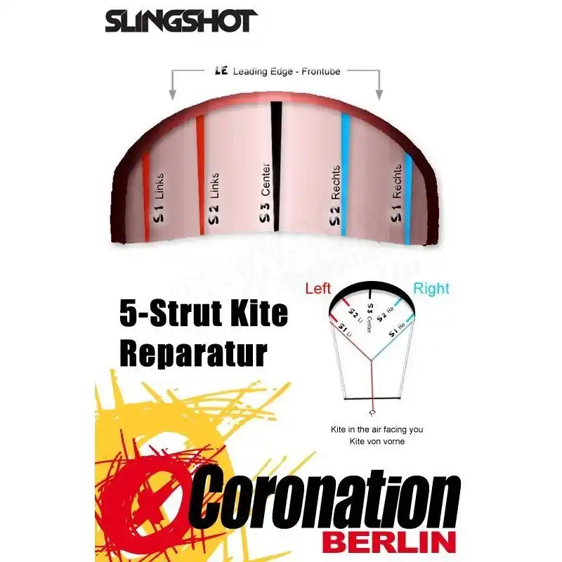 Slingshot Turbine 2018 Leading Edge bladder Ersatzschlauch Nur Für Kurze Zeit