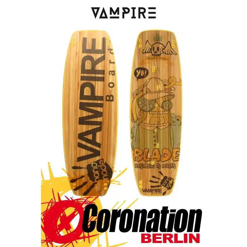 Vampire Blade Tattoo LTD Kiteboard mit Bindung Sale