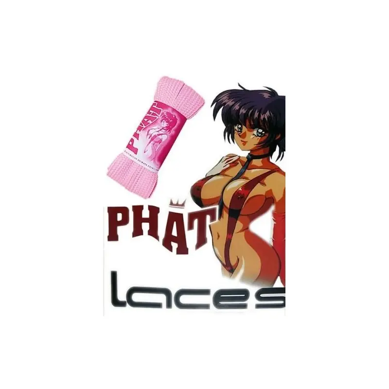 Neu FAT LACES - XXL Sneakers Schnürsenkel Babyrosa