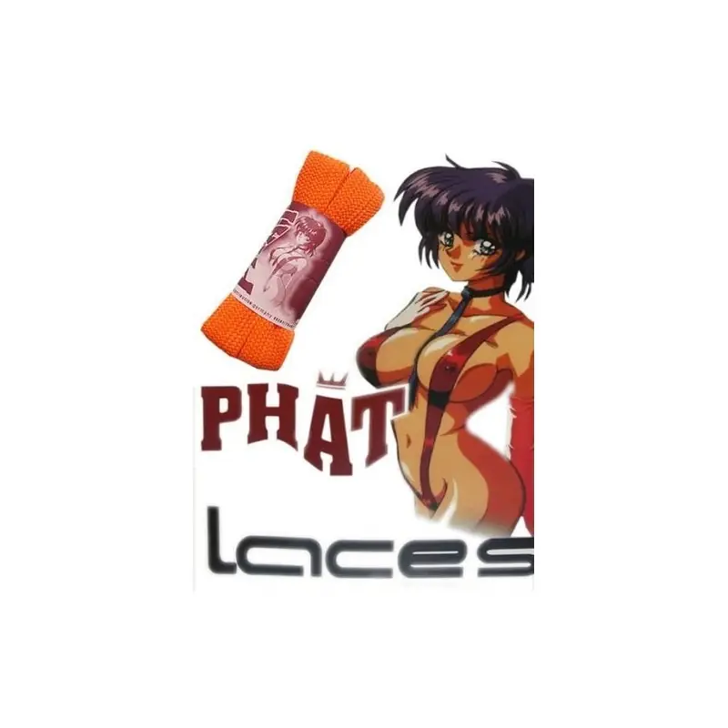 Rabatt FAT LACES - XXL Sneaker Schnürsenkel Orange