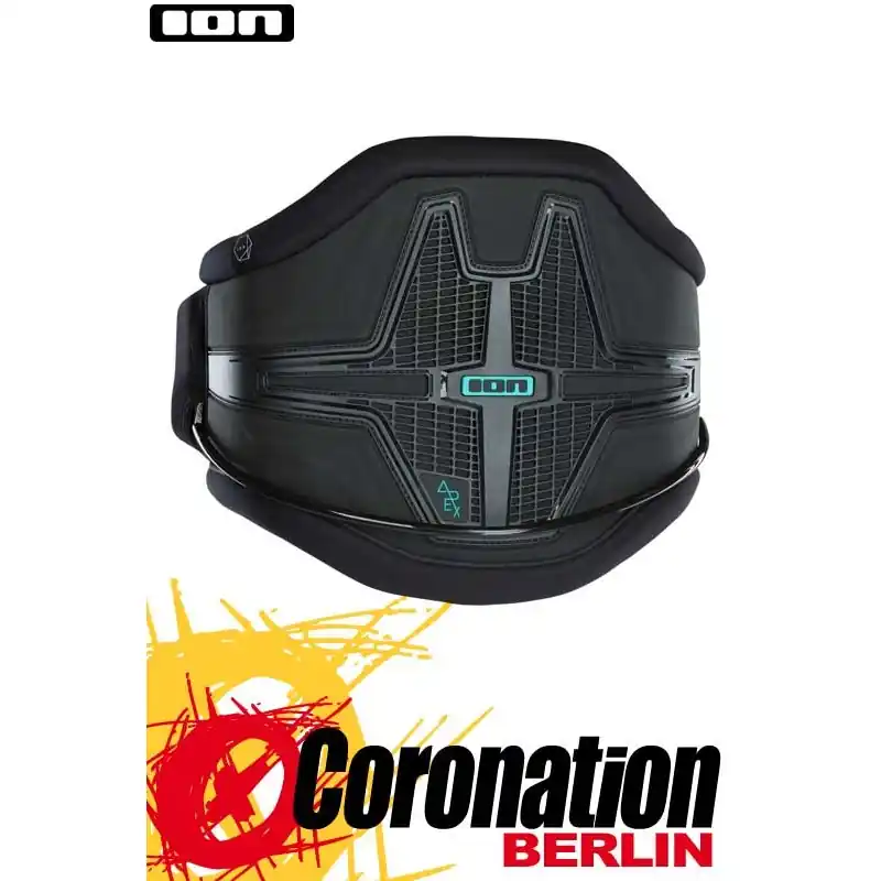 Top-Seller ION Apex 7 Kite Waist Harness black mint
