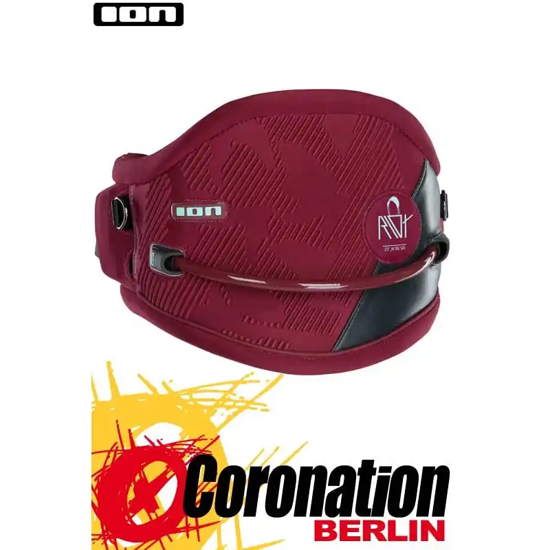 Geprüft ION Riot 6 Kite Waist Harness 2019 Hüfttrapez Wine Red