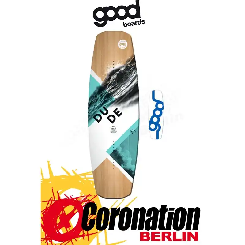 Goodboards DUDE 2019 Good Wakeboard - High End, 3D Top Knallerangebot