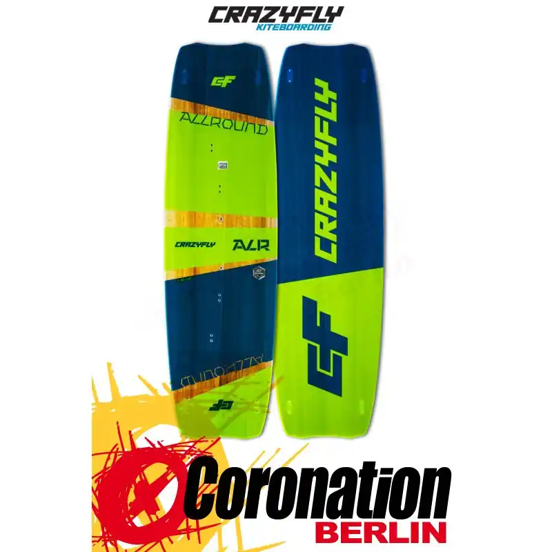 CrazyFly ALLROUND 2019 Kiteboard Zertifiziert