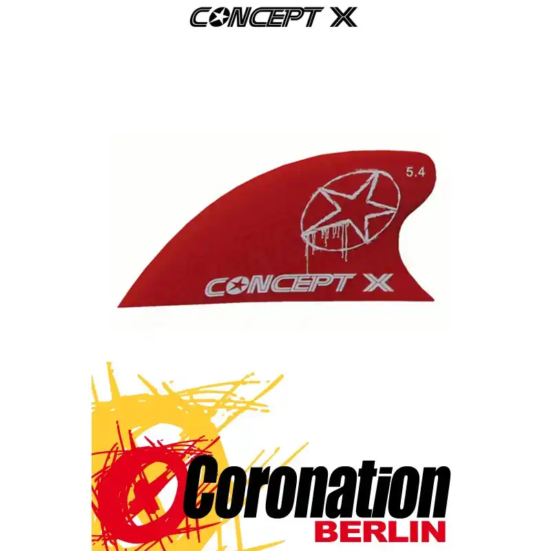 Concept-X CURVE HC 5,4cm Kite Fin red Aktuell