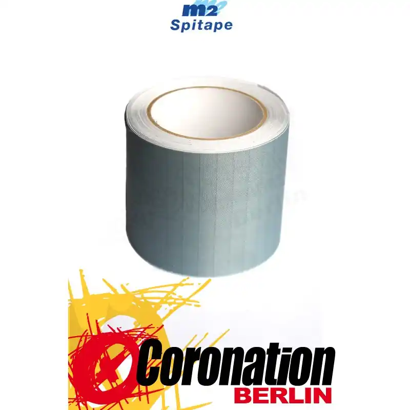 Ausverkauf M2 SPITAPE Kite Reparatur Tape 4,5m/5cm grau