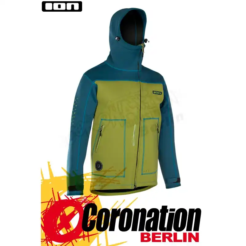 ION NEO SHELTER JACKET AMP Herren Jacke marine/olive Sichere Zahlung